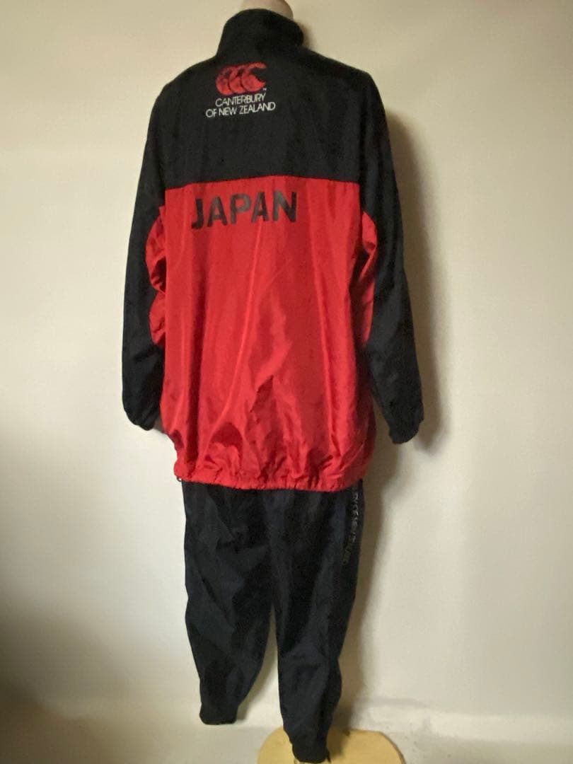 カンタベリー 日本代表 ウォームアップウェア 赤/黒
