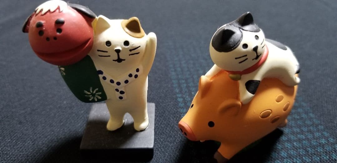 稀少入手困難！猫 DECOLE concombre他 ミニチュア (セット売り)