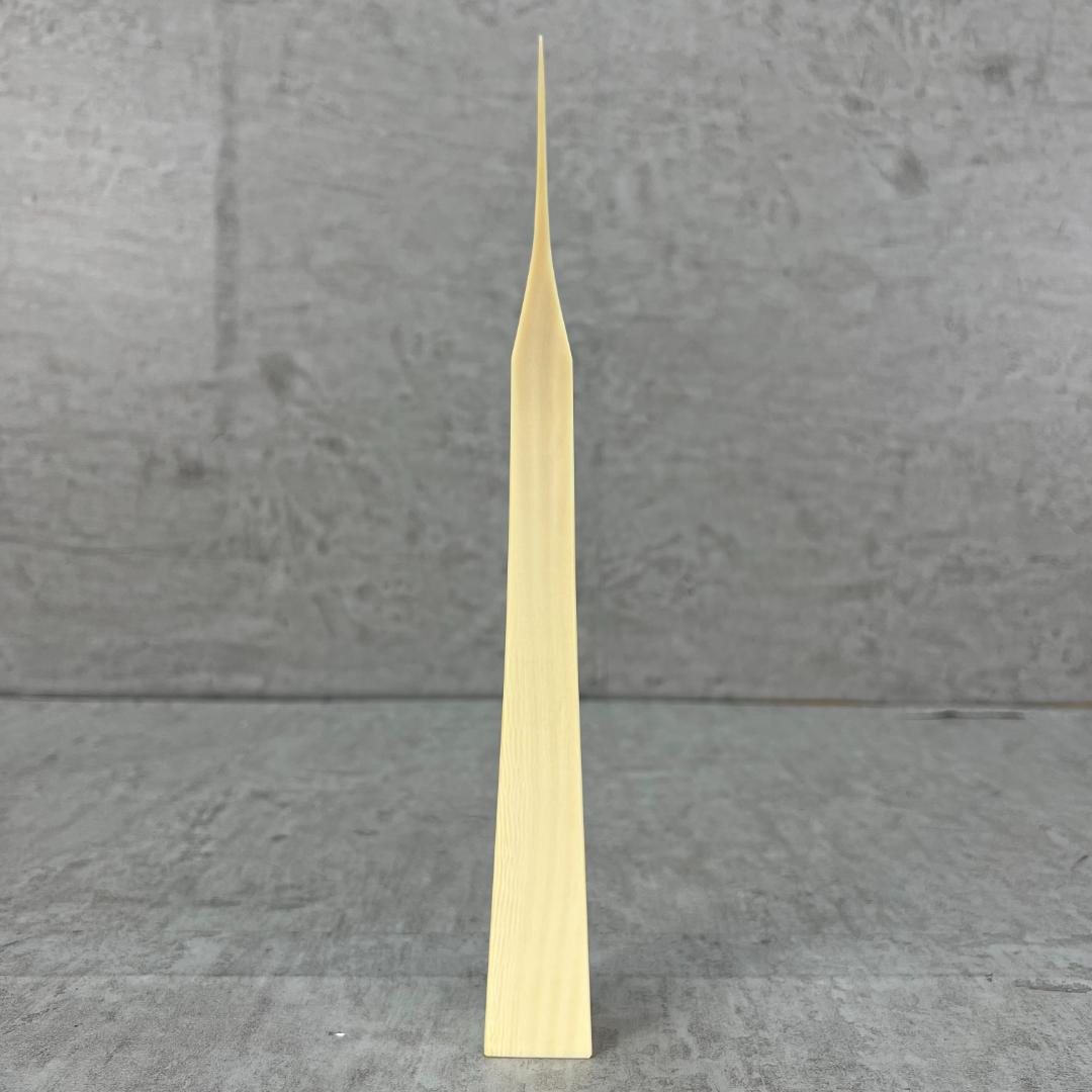 未使用級　最高級　津山撥　開き14cm　定価約150万円　三味線　和楽器　地唄