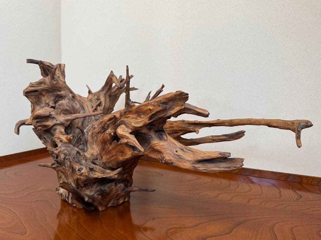 とても美しい流木　特大　水槽　インテリア　美術品　アクアリウム　中庭　玄関