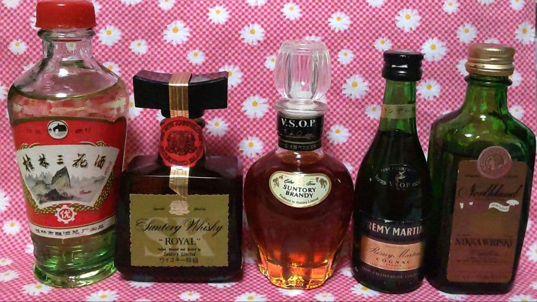 ✿ミニボトル ウイスキー & お酒、★古酒１０本セット★新品未開栓★