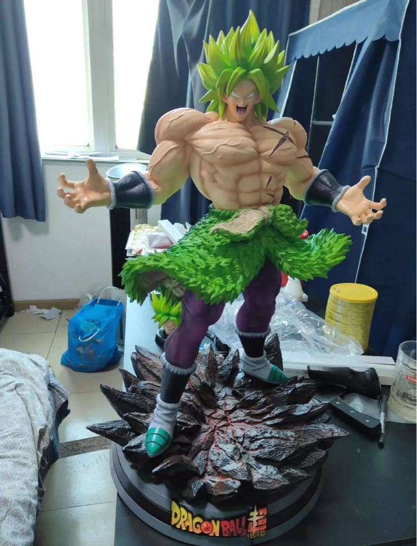 ドラゴンボール ブロリー ガレキ ガレージキット スタチュー X③⑤