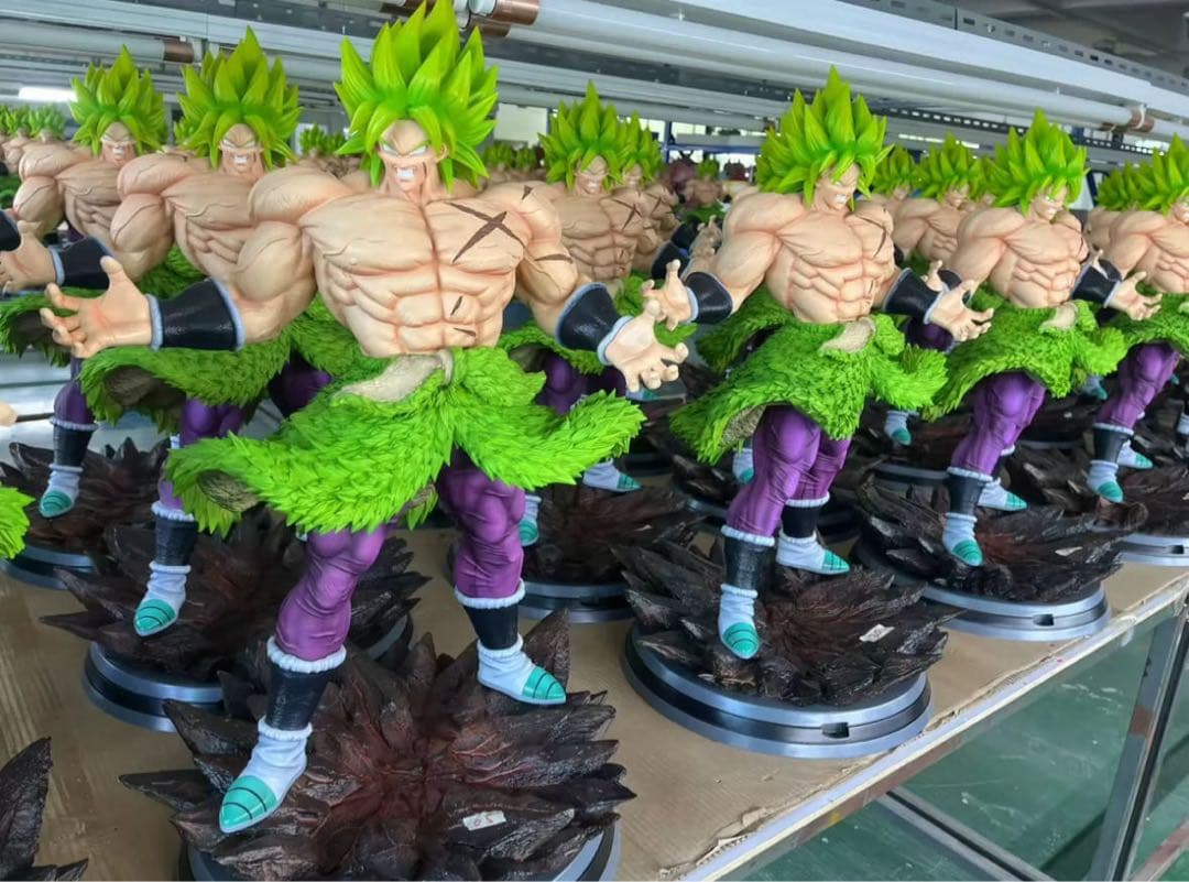 ドラゴンボール ブロリー ガレキ ガレージキット スタチュー X③⑤