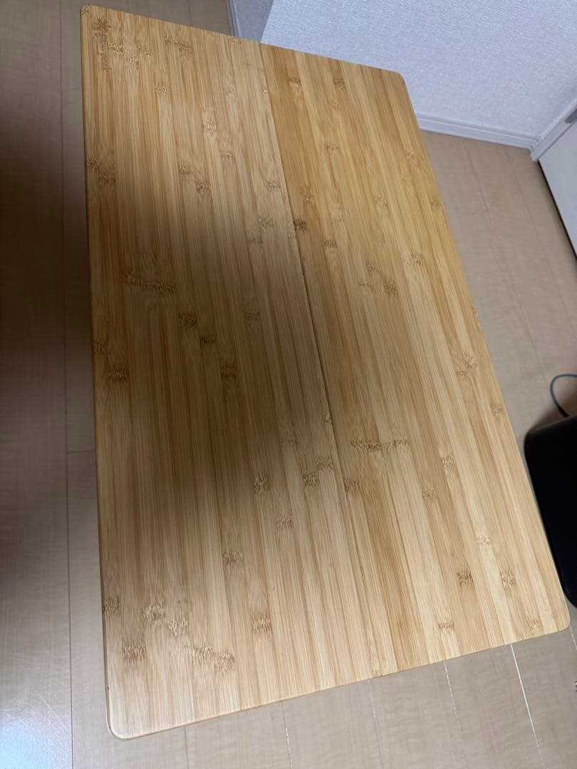  peak ワンアクションローテーブル竹