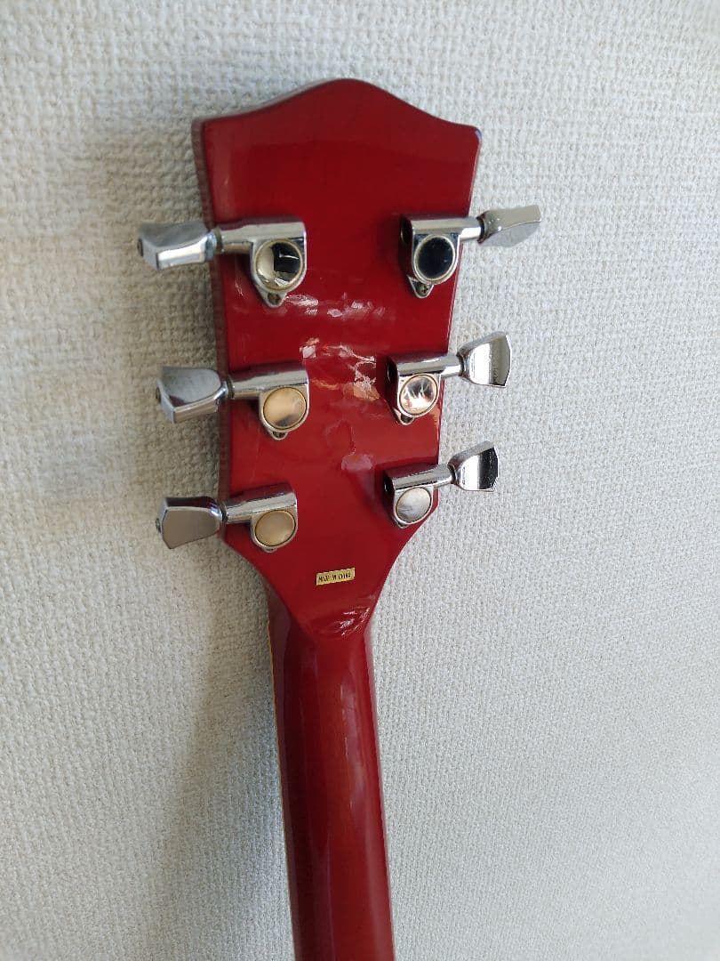 中古 Legend エレキギター 赤 ソフトケース付き