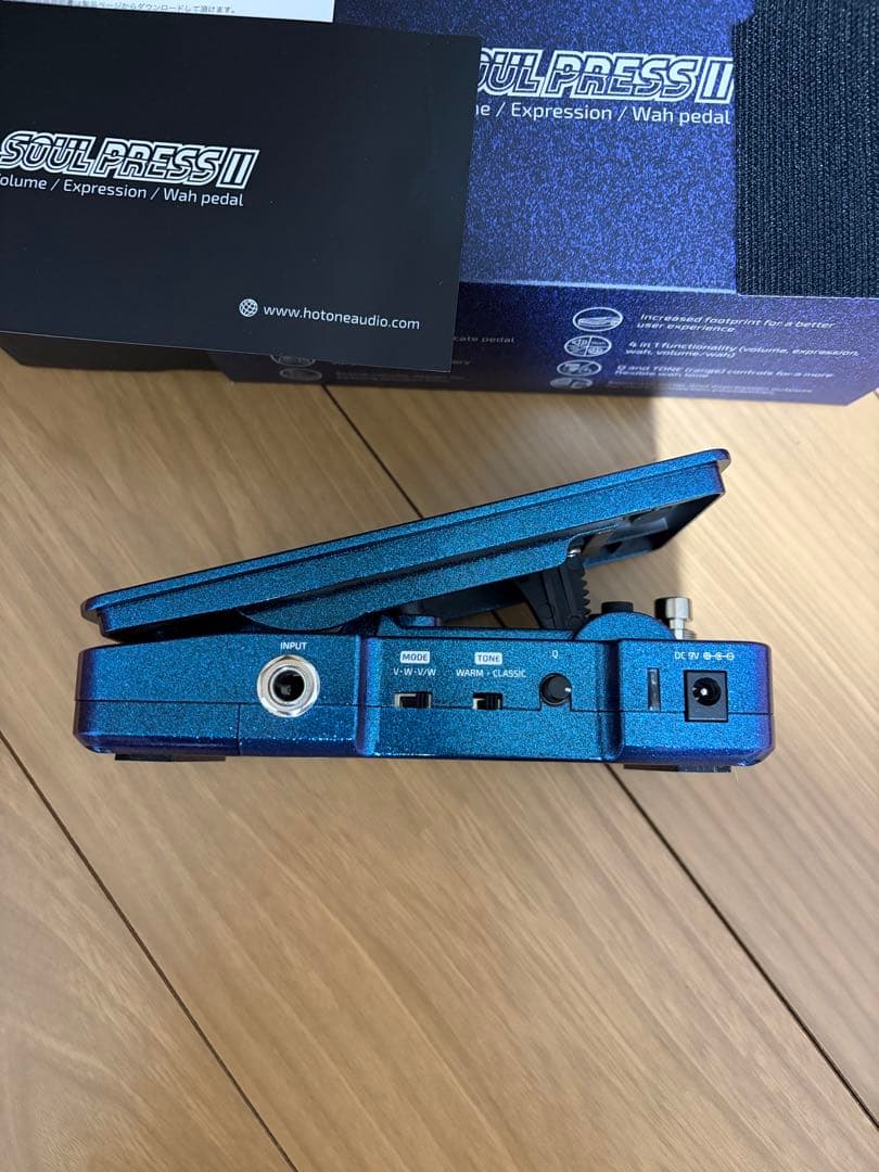 HOTONE SOUL PRESS II ボリューム/エクスプレッションペダル