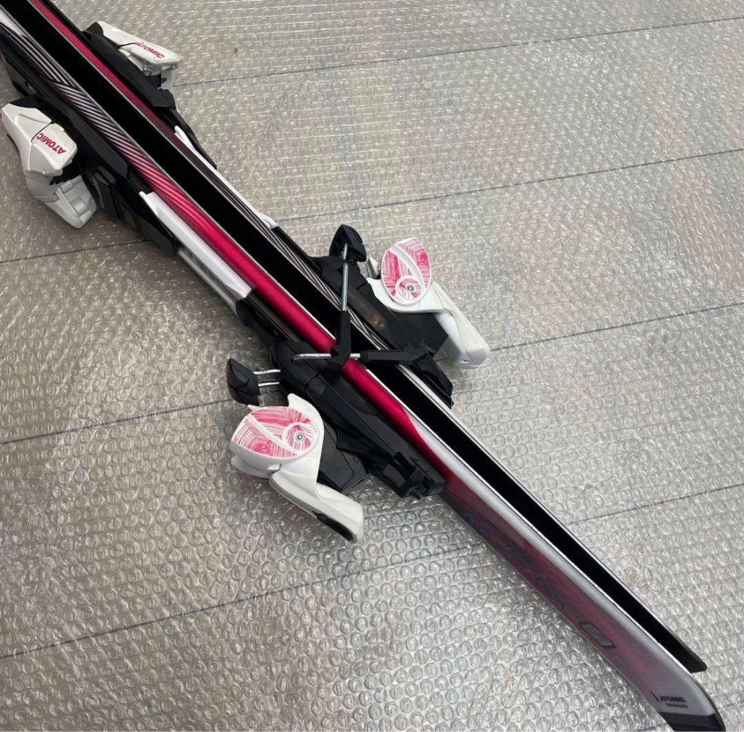 ジュニアスキーセット　ATOMIC 120cm ロシニョール　24-24.5cm