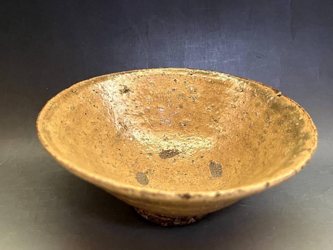 茶碗■清水六兵衛 古京焼 京、古清水 夏茶碗 古いお茶道具 仕覆 時代物 骨董■