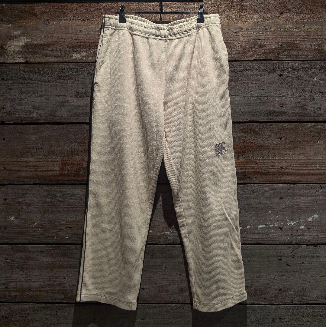 90s　カンタベリー　リンガー　ジャージセットアップ　ボーダー　コーデュロイ　L