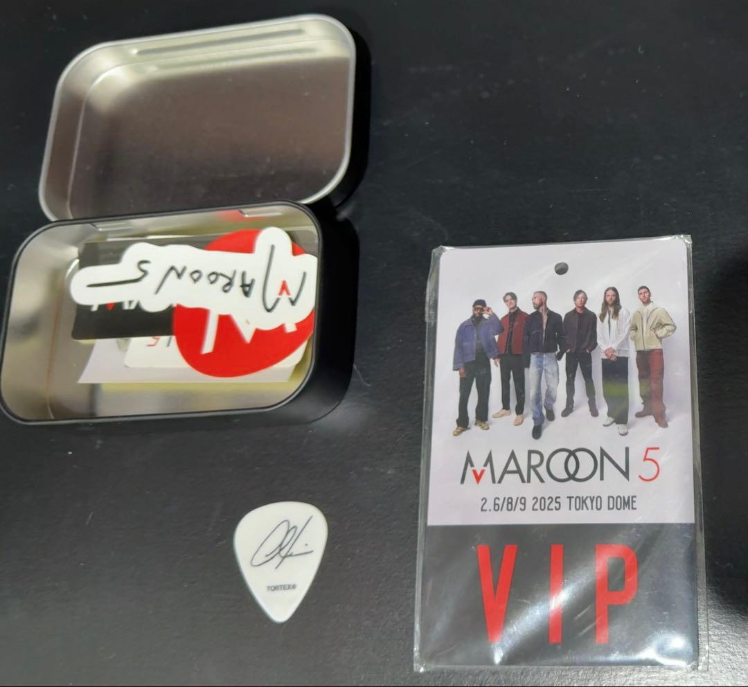 マルーン5 ギターピック　Maroon 5