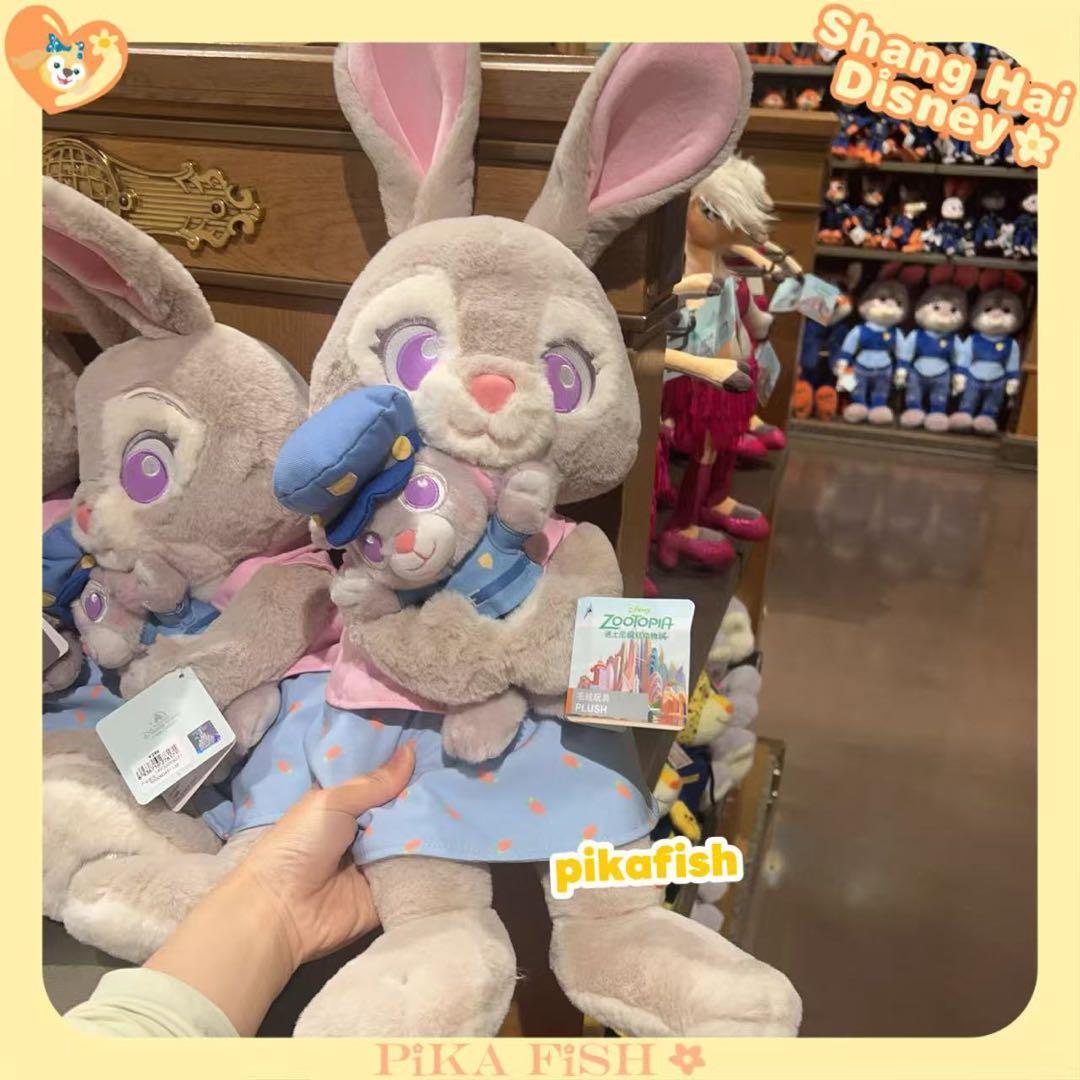 【最新☆正規品】ジュディ　ジュディの母　ズートピア　ぬいぐるみ　上海ディズニー
