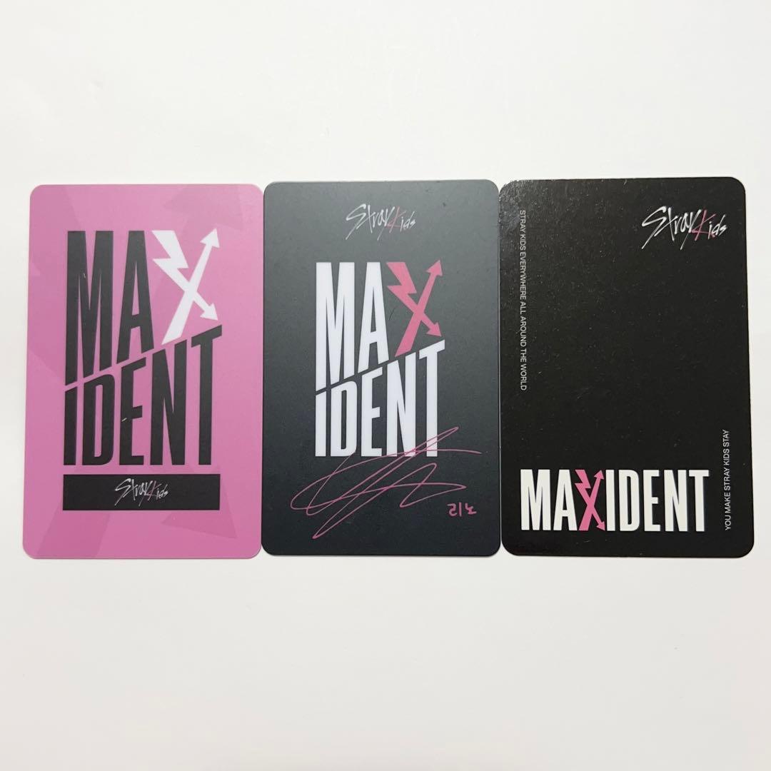 Stray Kids リノ MAXIDENT soundwave トレカ