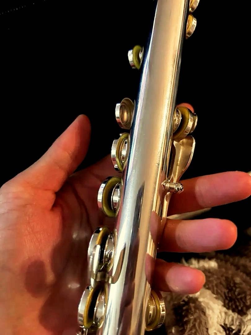 YAMAHA ヤマハ フルート YFL-211 ケース一体型 ケースカバー付