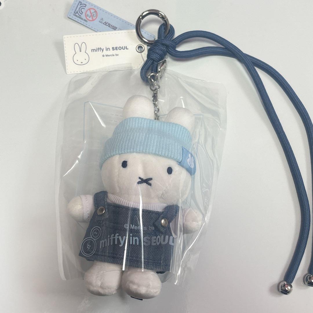 ☆韓国限定☆ミッフィー miffy デニム キーリング ソウル 3点セット