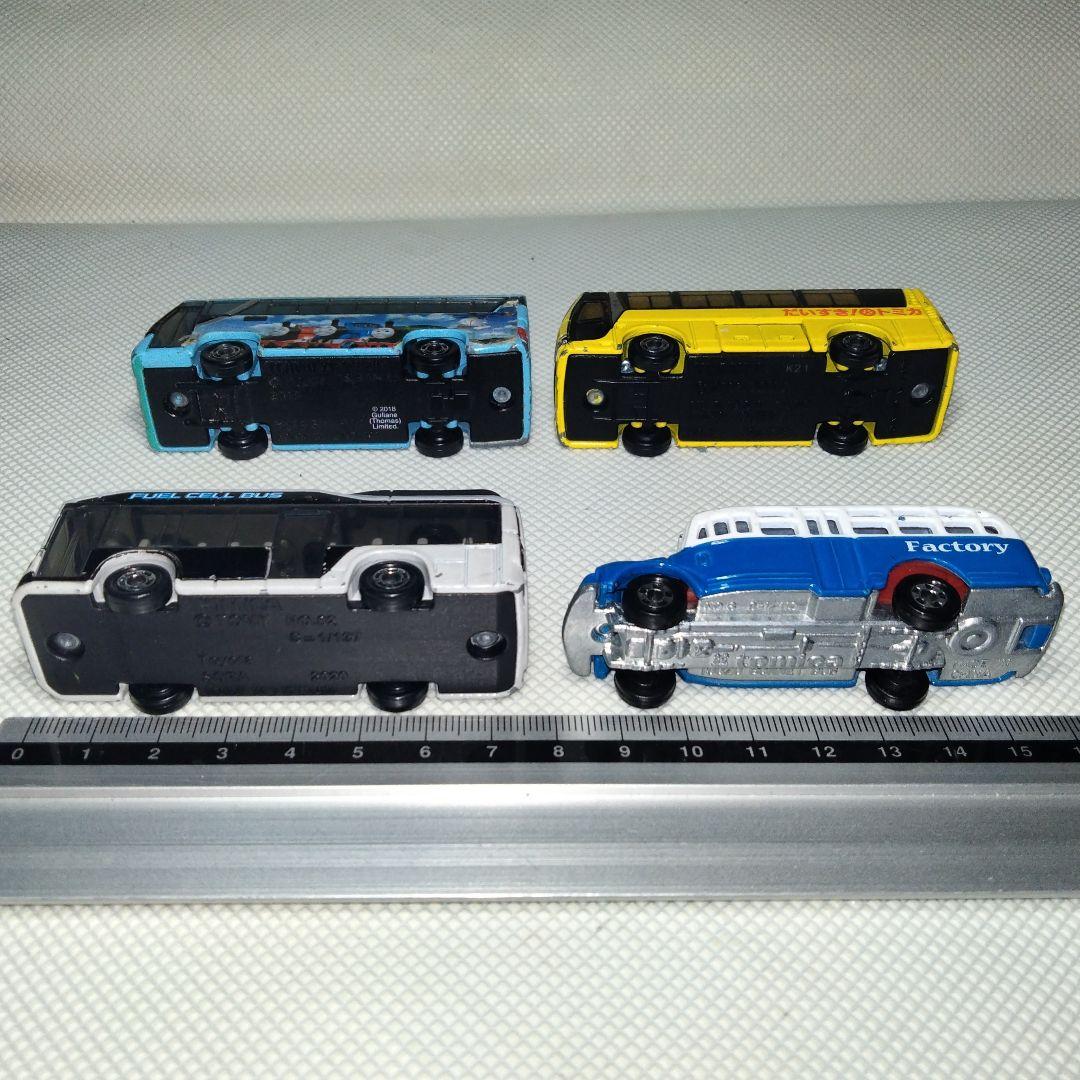 ★商談中★　5193 働く車 観光バス レジャーバス等 ４台セット ルース