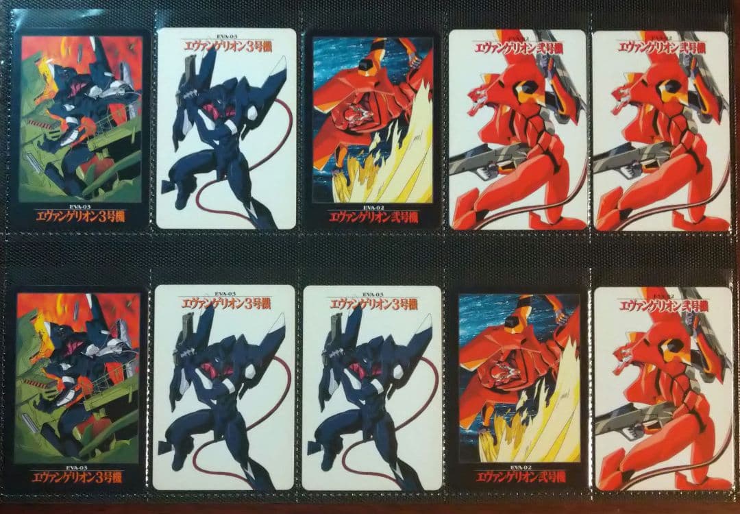 新世紀エヴァンゲリオン バンダイカードダス 85枚セット　キラ有