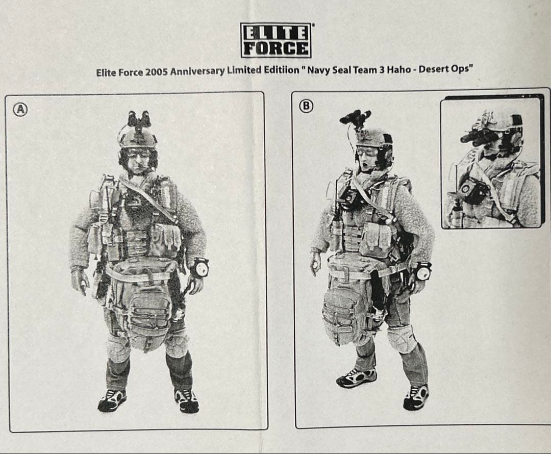 タカラ•エリートフォース•US NAVY SEAL TEAM3 HALO