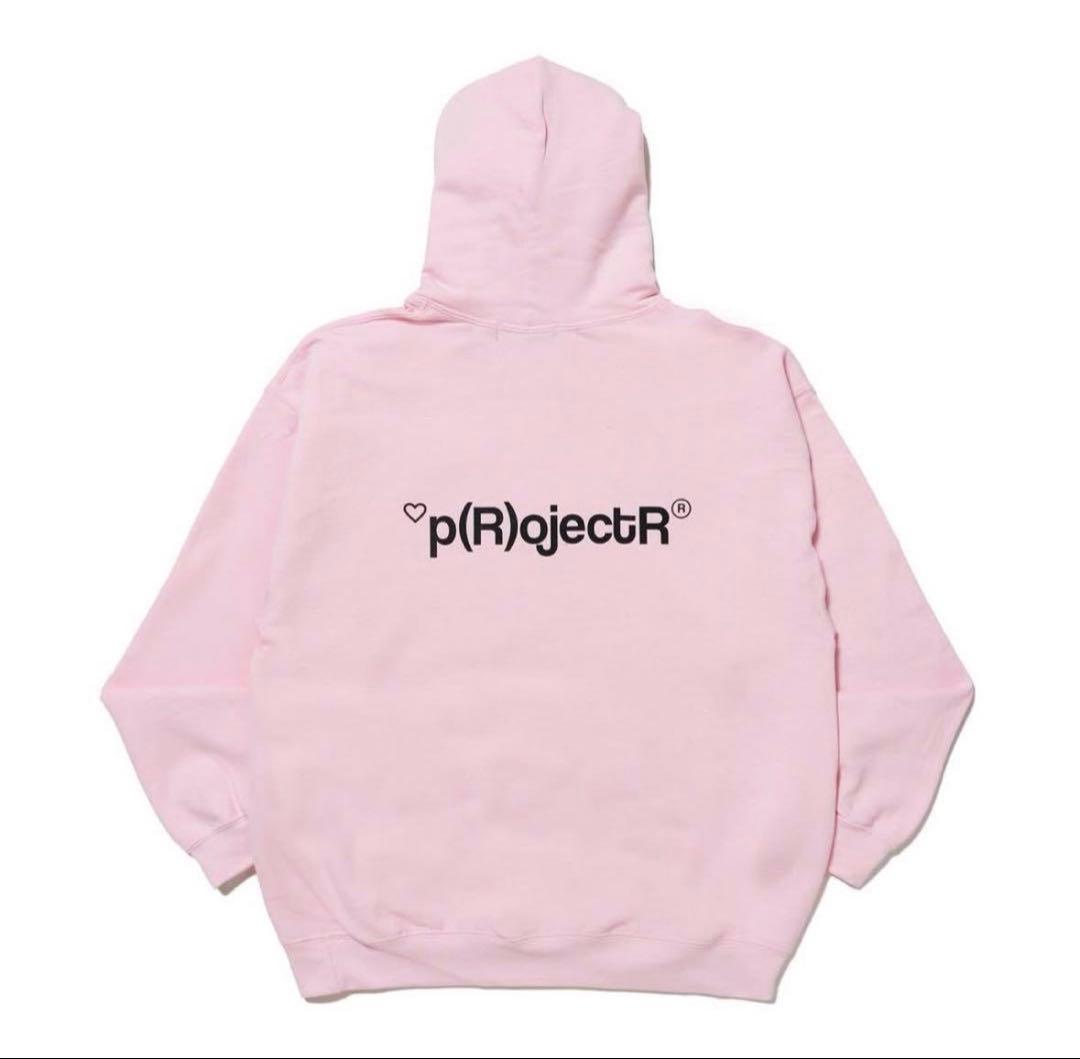 *p(R)ojectR®︎ Heart Logo Hoodie ランペ　XLサイズ