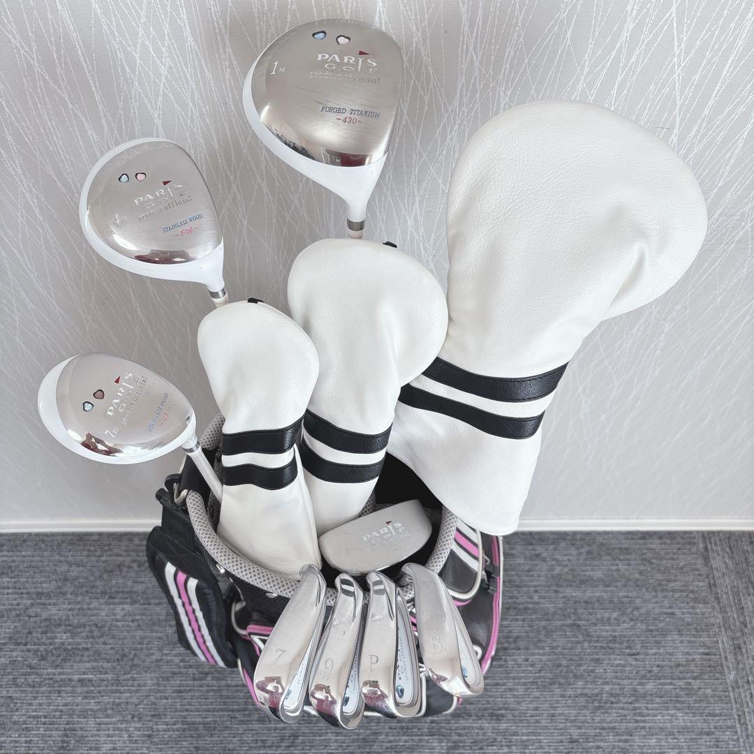 超豪華❗️PARIS 初心者 レディース 優しい ゴルフ クラブセット
