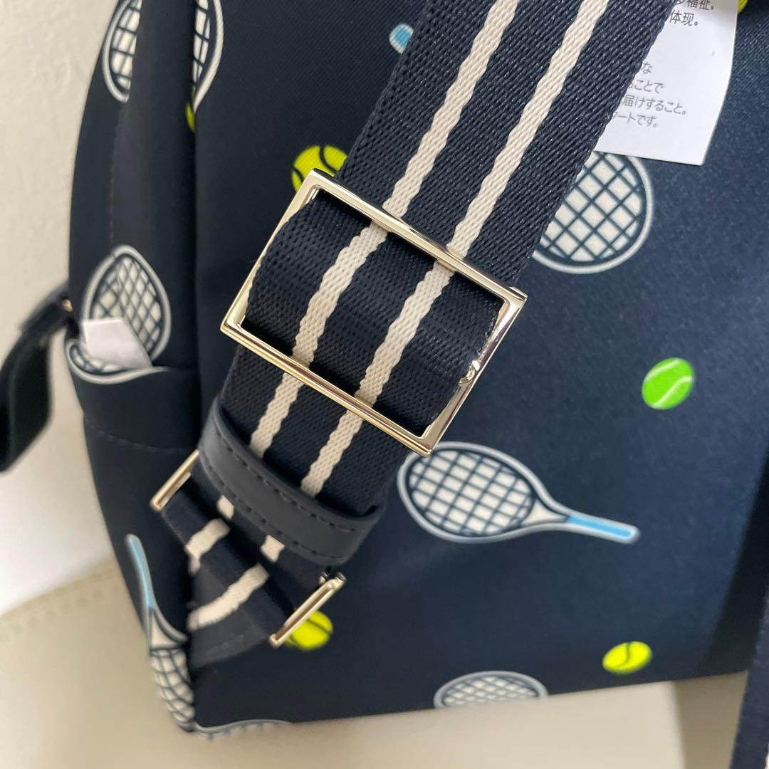 ケイトスペード　テニス柄リュック
