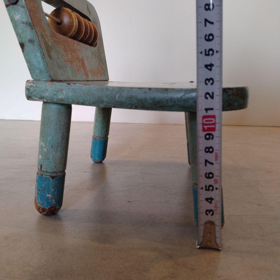 アンティーク 木製 子供用椅子