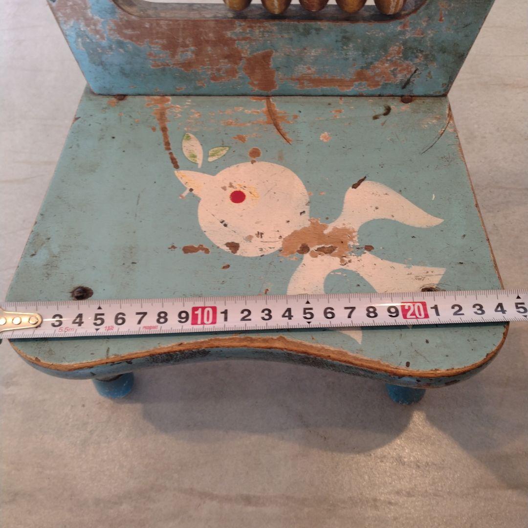 アンティーク 木製 子供用椅子