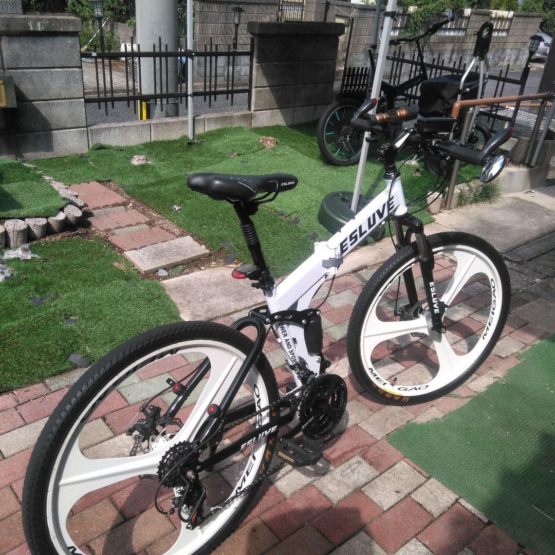 【bmkh 】ESLUVE 折り畳み式MTB福岡 引き取り希望