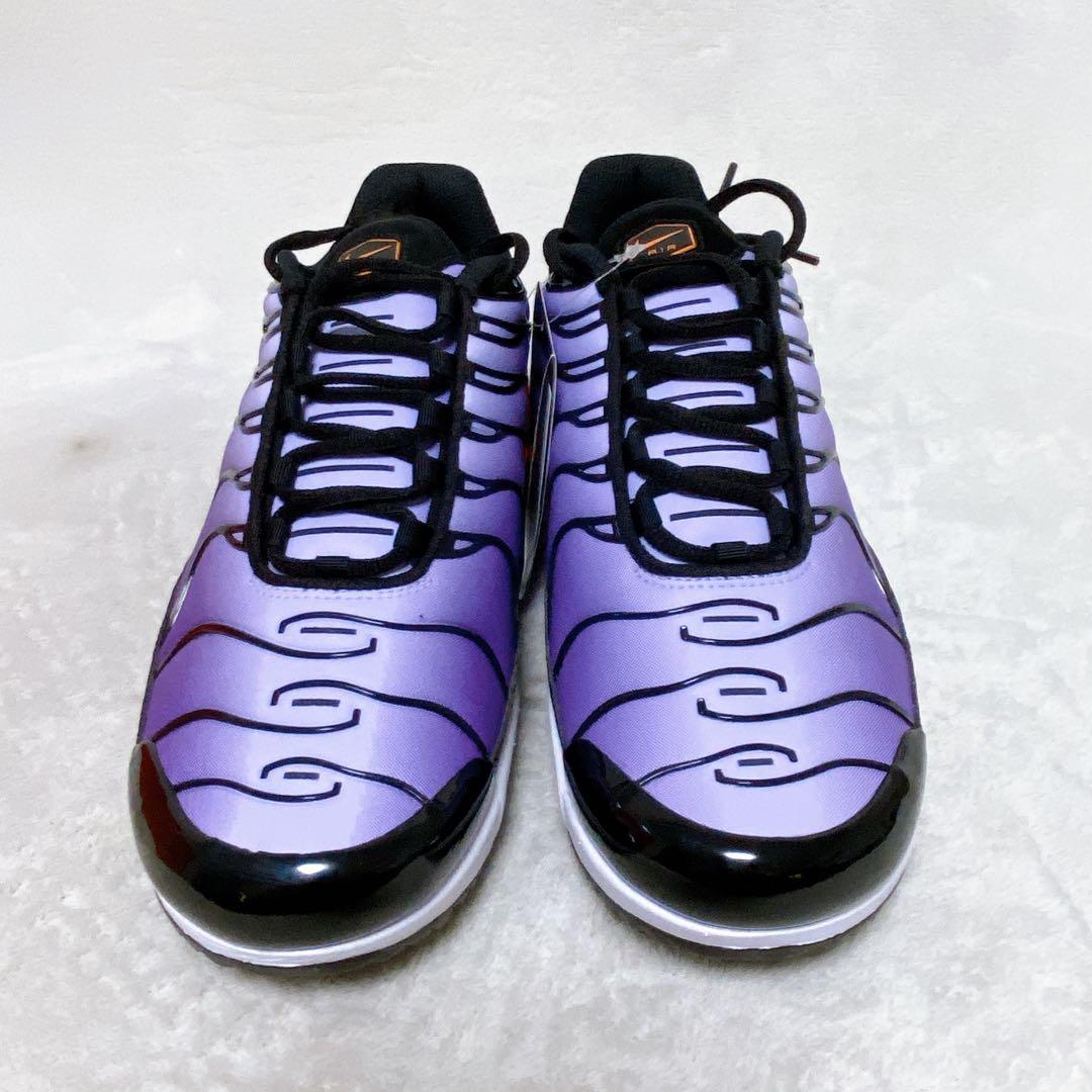 未使用品　ナイキエアマックスプラスゴルフ　27.5cm　パープル　ゴルフシューズ