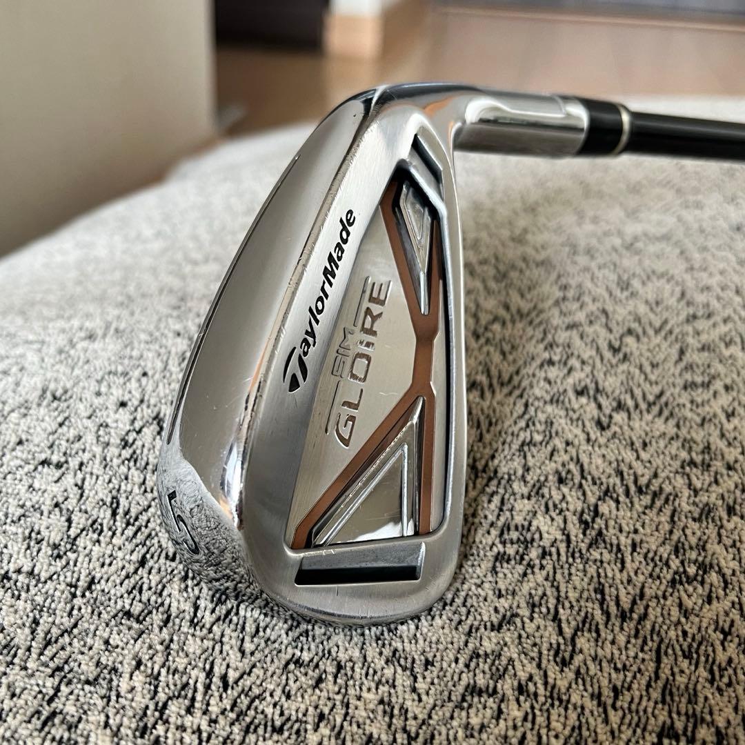 美品テーラーメイド 2021 SIMグローレ 希少5番アイアン単品　エアスピ R