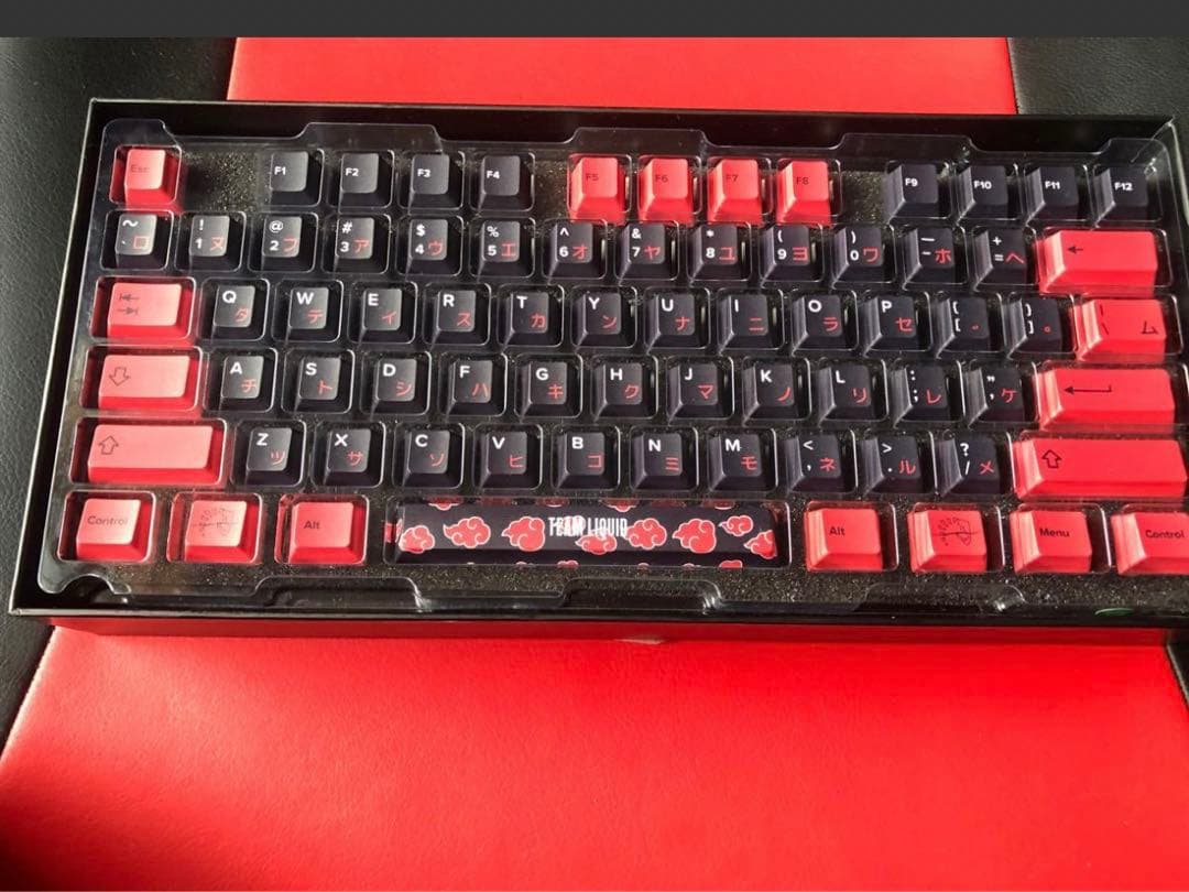 LIQUID x NARUTO AKATSUKI KEYCAP SET 説明必読