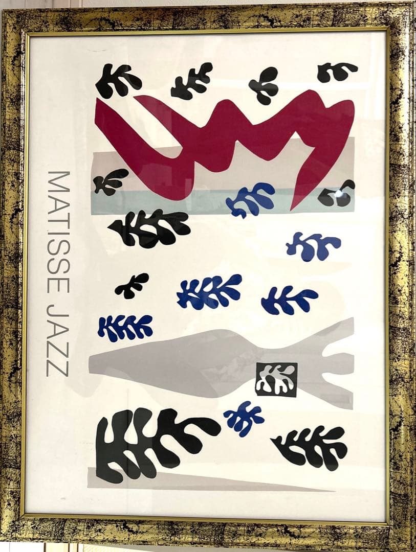 MATISSE JAZZ ポスター ナイフを投げる人