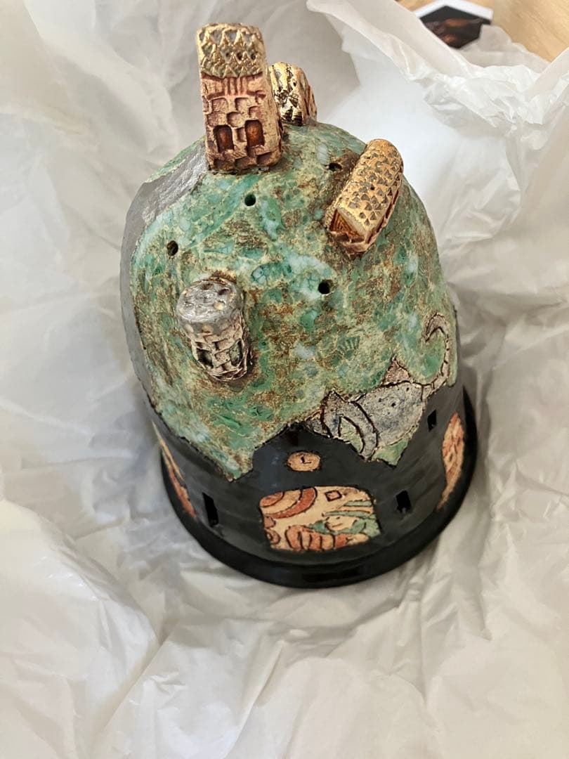 陶器　香炉　山本淳平