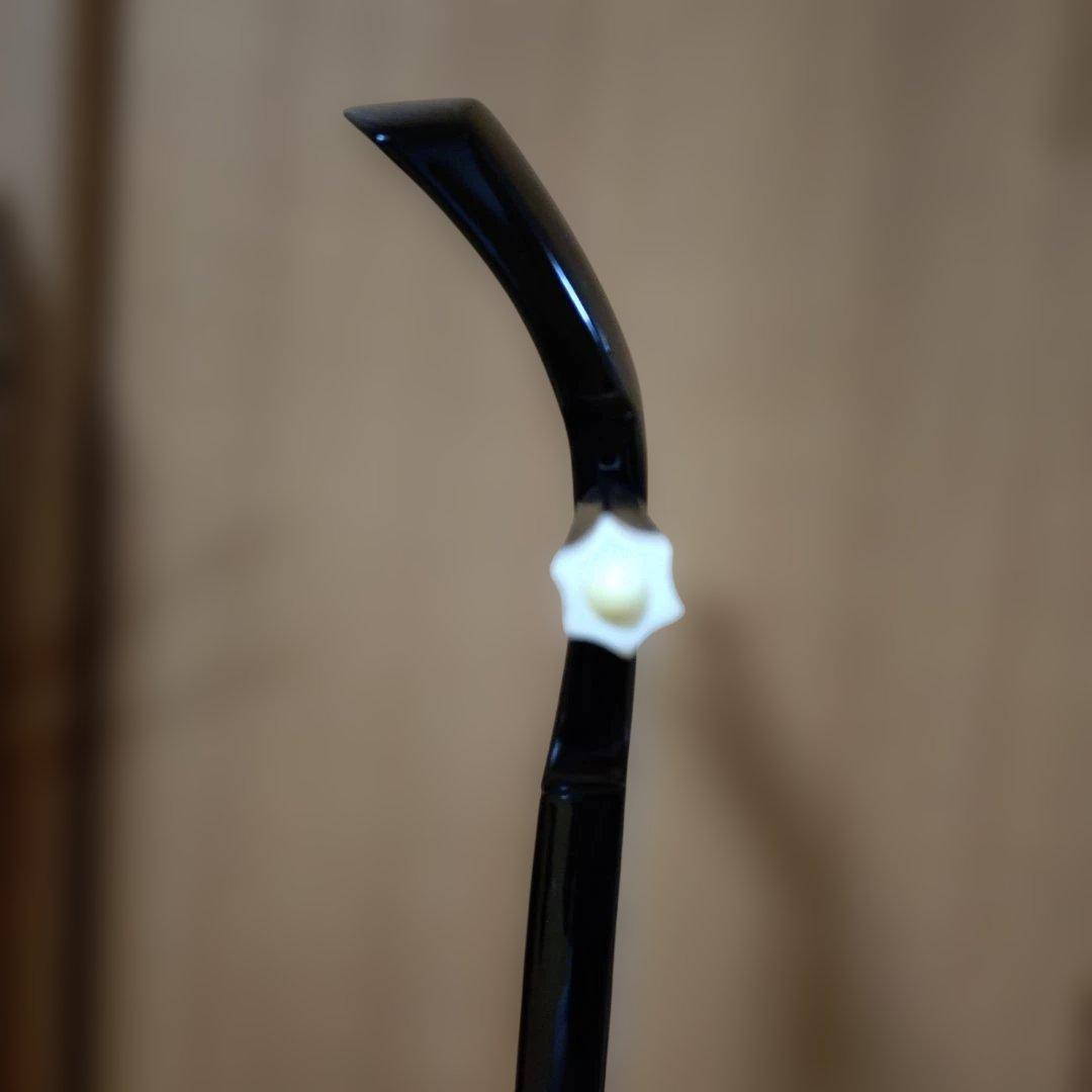 沖縄三線 本蛇皮 強化張 真壁型 爪付 ハードケース付 ウマ（駒）付