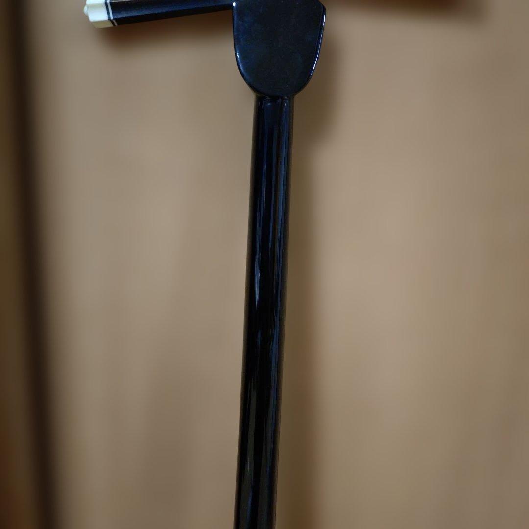 沖縄三線 本蛇皮 強化張 真壁型 爪付 ハードケース付 ウマ（駒）付