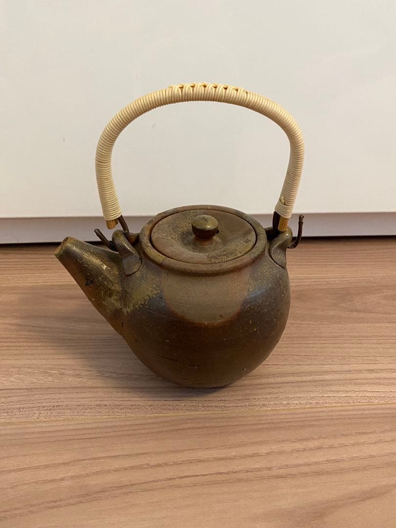 備前焼　急須、湯呑みセット