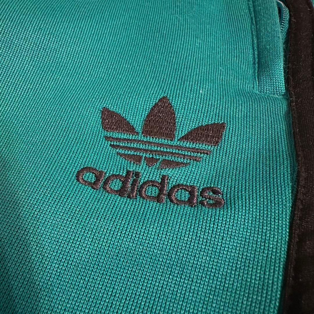 adidas ファイヤーバード SST ジャージ トラックパンツ グリーン S