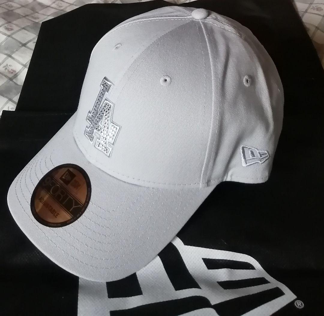 【新品】ニューエラ LAロゴ ラインストーン9FORTY キャップ