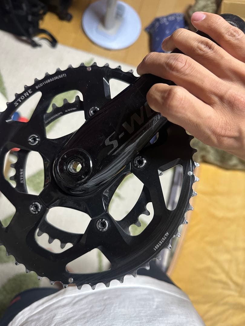 S-WORKS パワーメーター クランクセット ブラック