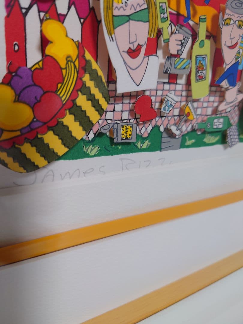 シルクスクリーンアート Riz 作品