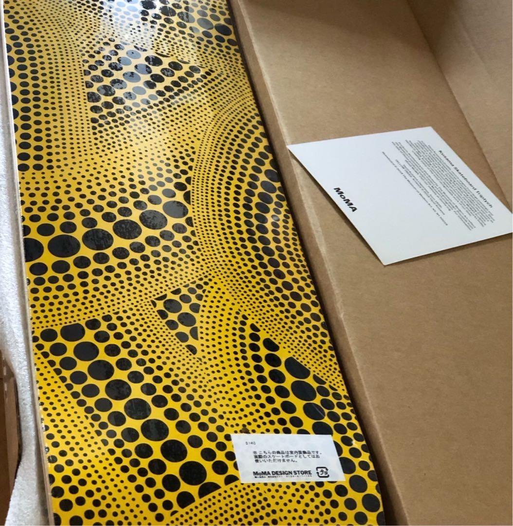 草間彌生 Yellow Trees Skateboard Triptych 3枚