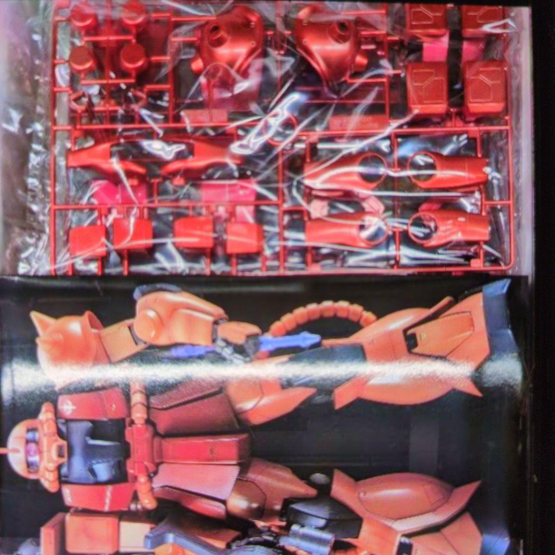 1/60PG.MS-06S.シャー専用ザク.フルカラーコーティングバージョン。