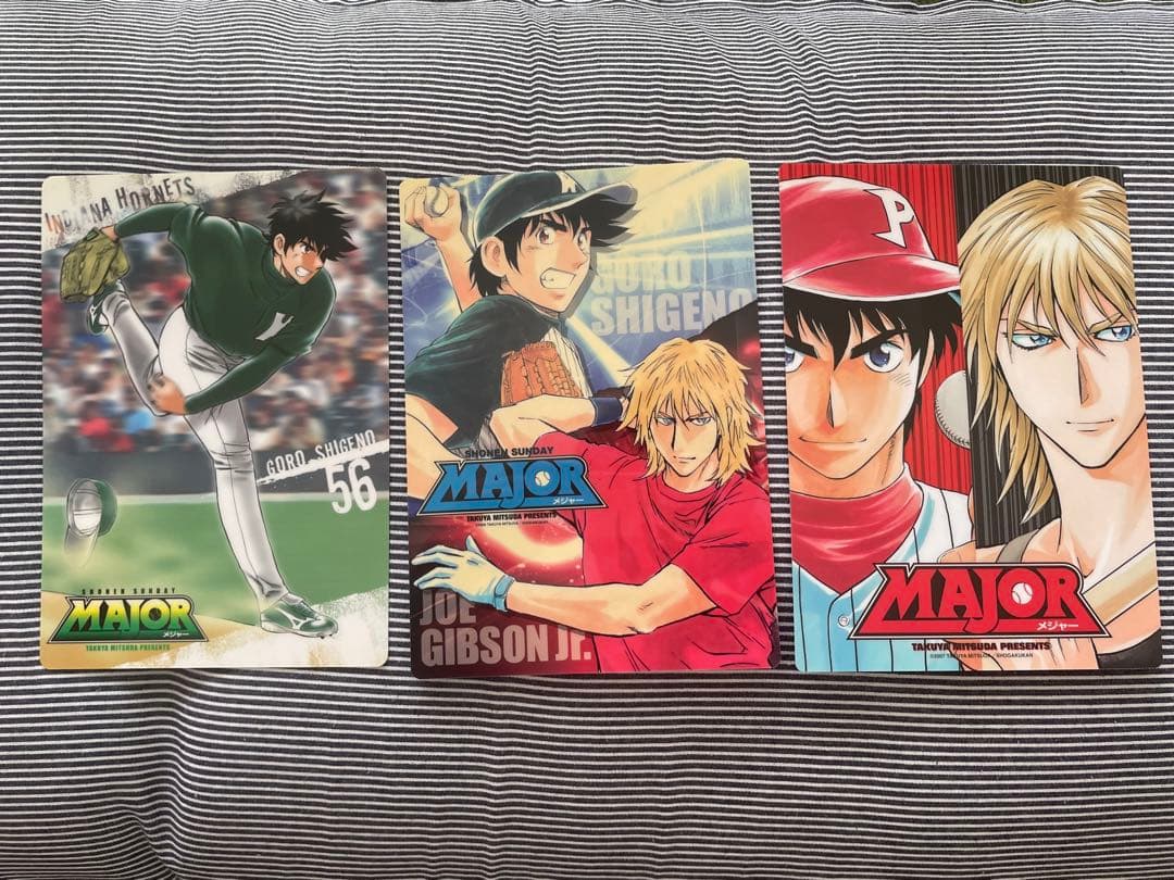 MAJOR メジャー　満田拓也　うちわ　茂野吾郎　下敷き