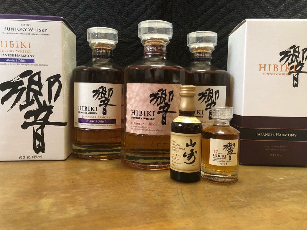 響 3種類 ミニチュアボトル2種類