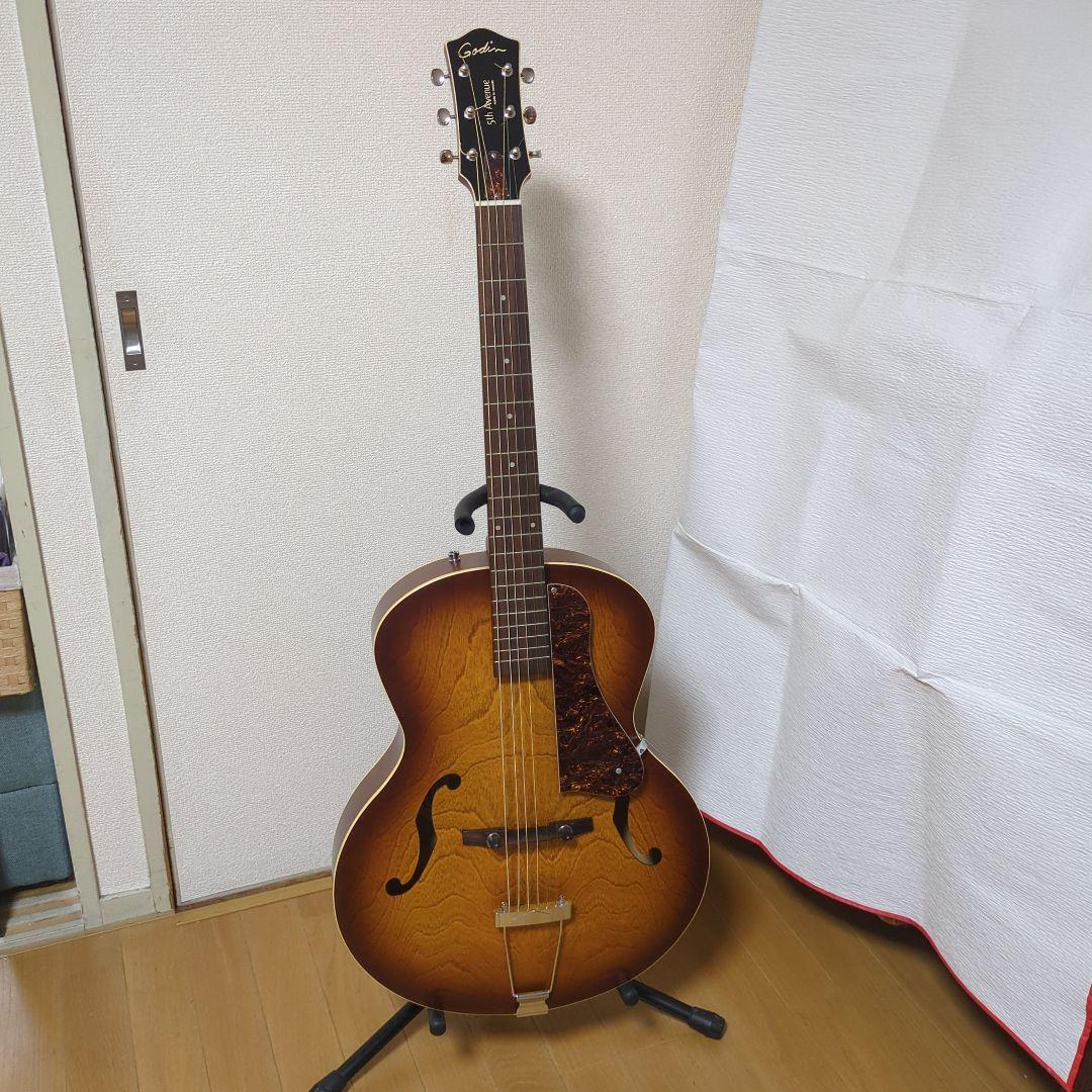 Godin 5th Avenue アコースティックギター ギグバッグ付