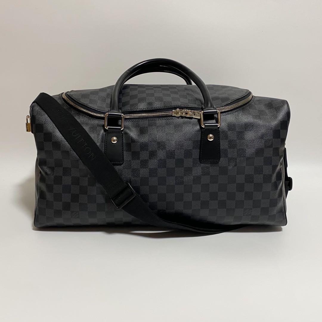 【美品】ルイヴィトン ダミエグラフィット ロードスター50 ボストンバッグ