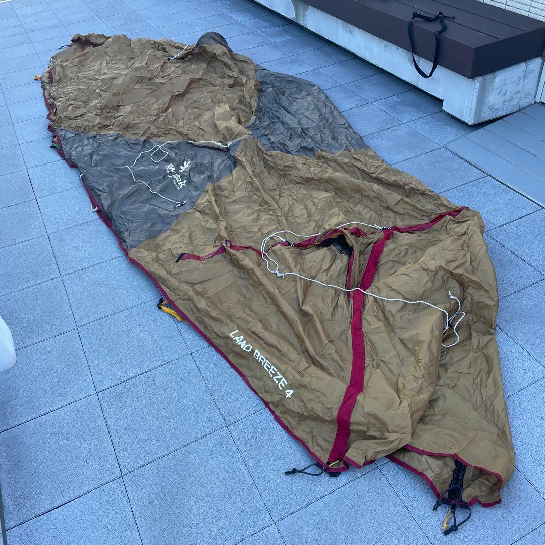  peak ランドブリーズ 4 + コールマン レジャーシート