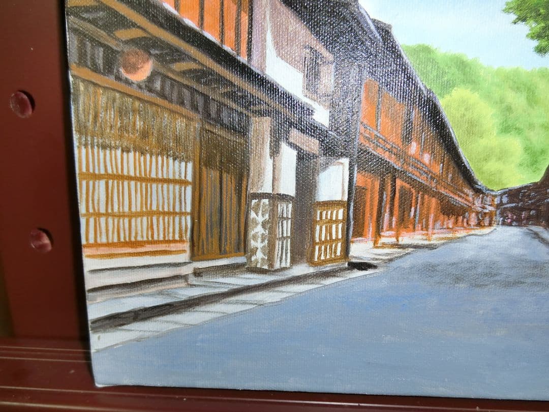 【ART】朝隈敏彦真筆(妻籠宿)4号