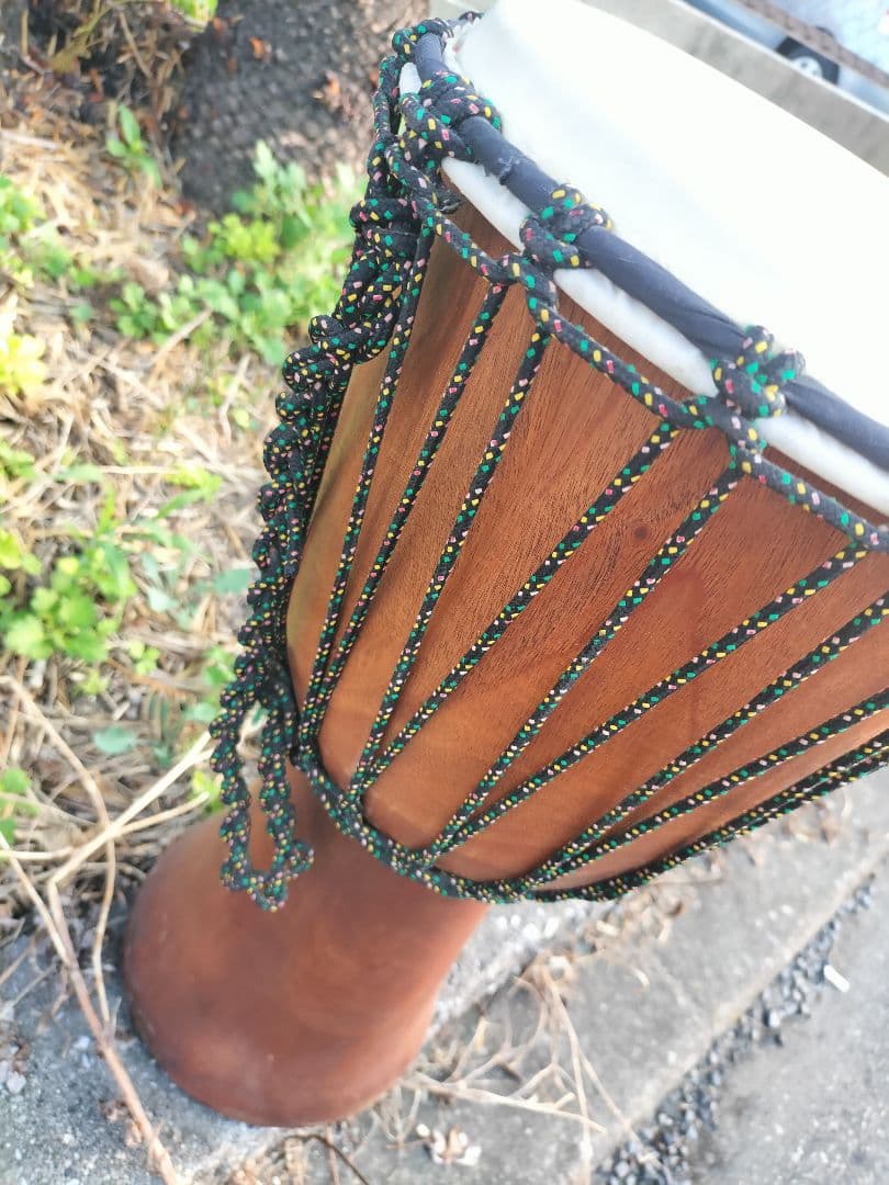 mikaleland　美品　高さ50cm ジャンベ 木製打楽器