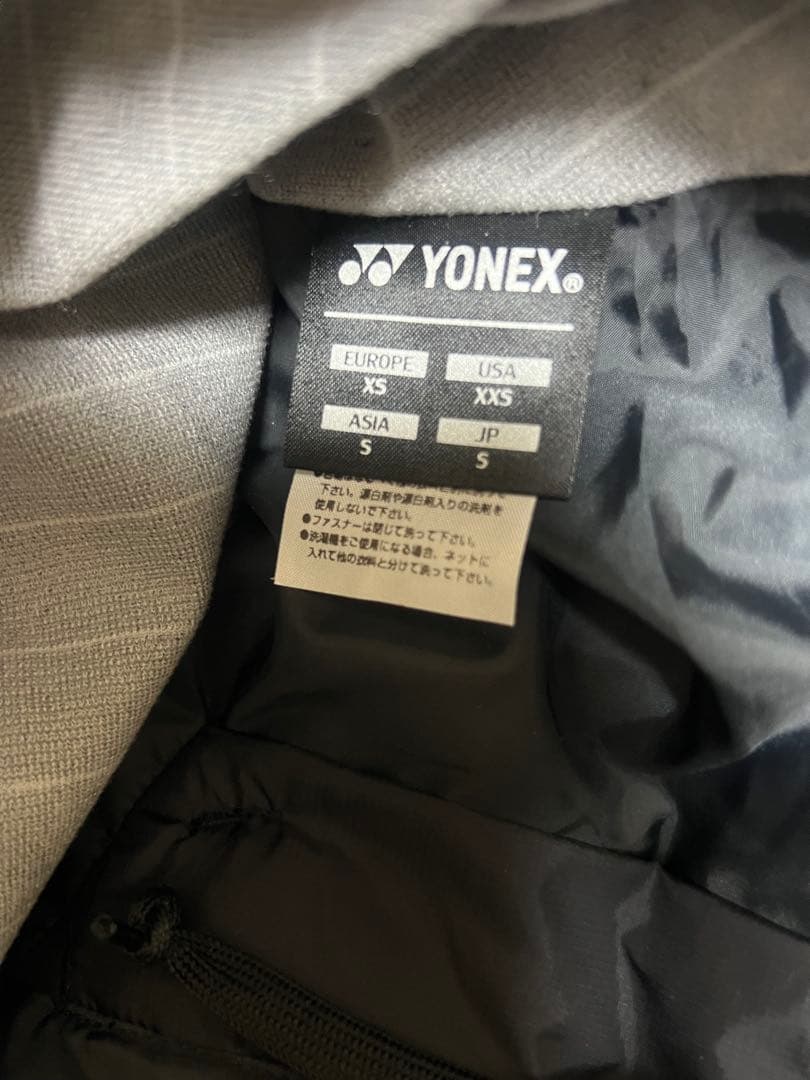 ヨネックス　中綿パンツ　ブラック　ヒートカプセル　Sサイズ