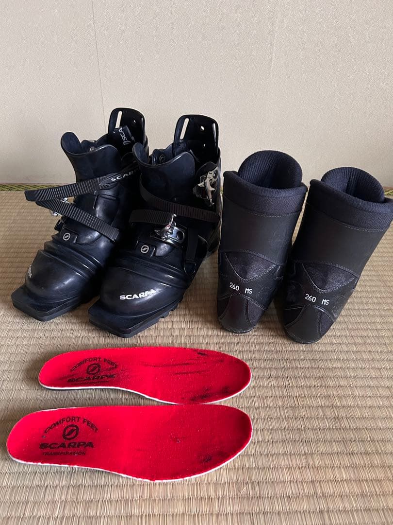 SCARPA スカルパ T4 26cm（75mm）　テレマークブーツ